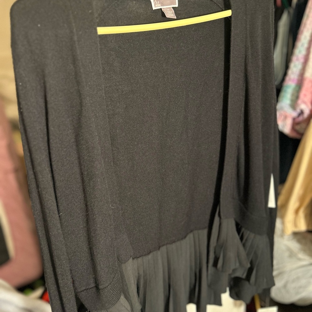 Chelsea28 Classic Black Sweater